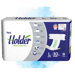 HOLDER  Belbantlı Hasta Bezi BÜYÜK ( LARGE ) 30 ADET